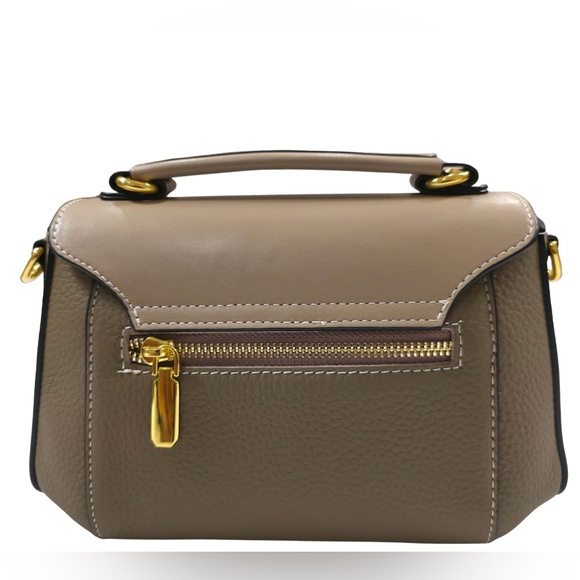 Taylor Essentials “Valencia” Leather Top Handle Crossbody - Picture 3 of 6